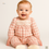 Thumbnail: A Pack of Three Sizes Pink Gingham Lace Baby Romper – Soft Cotton One-Piece