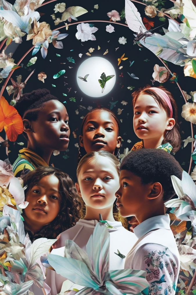 AI visual direction for UNICEF, exploring how AI can serve meaning-driven storytelling without losing the emotional weight the subject demands.