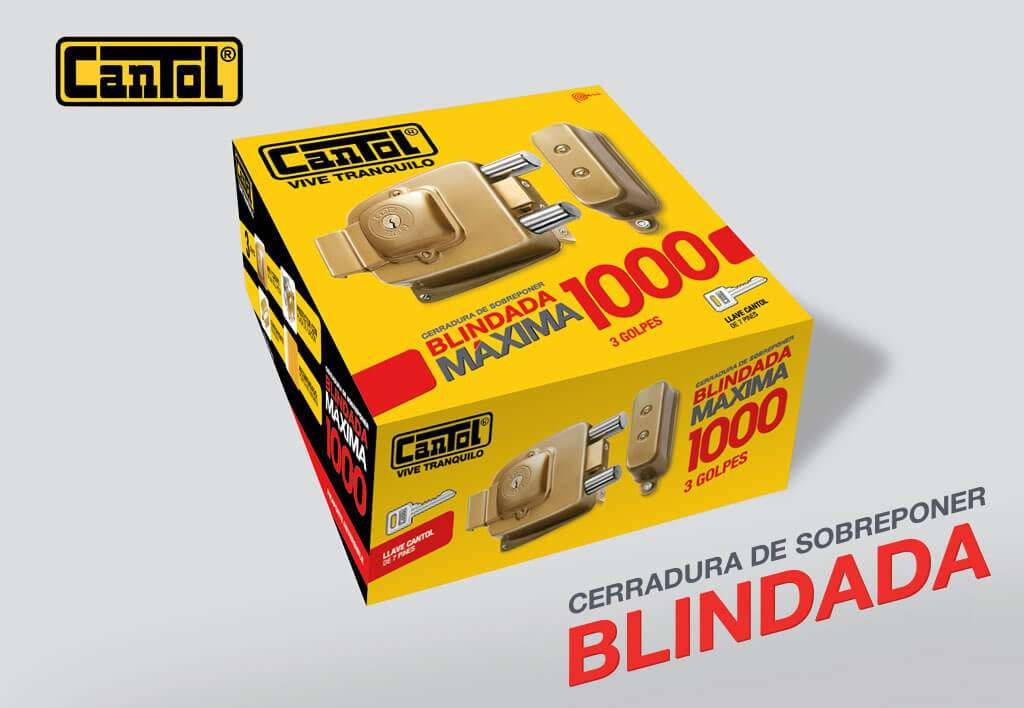 Cerradura Cantol 1000 Blindada