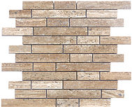 walnut vein mosaic 12"x12"