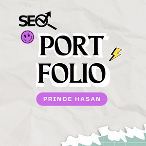 Prince Hasan, SEO Expert Portfolio cover