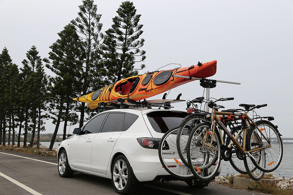 Thumbnail: SB-10-208 Hitch Mount Long Loads Assist Carrier & Bike Carrier