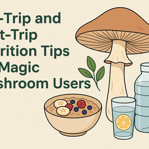 Pre-Trip and Post-Trip Nutrition Tips for Magic Mushroom Users