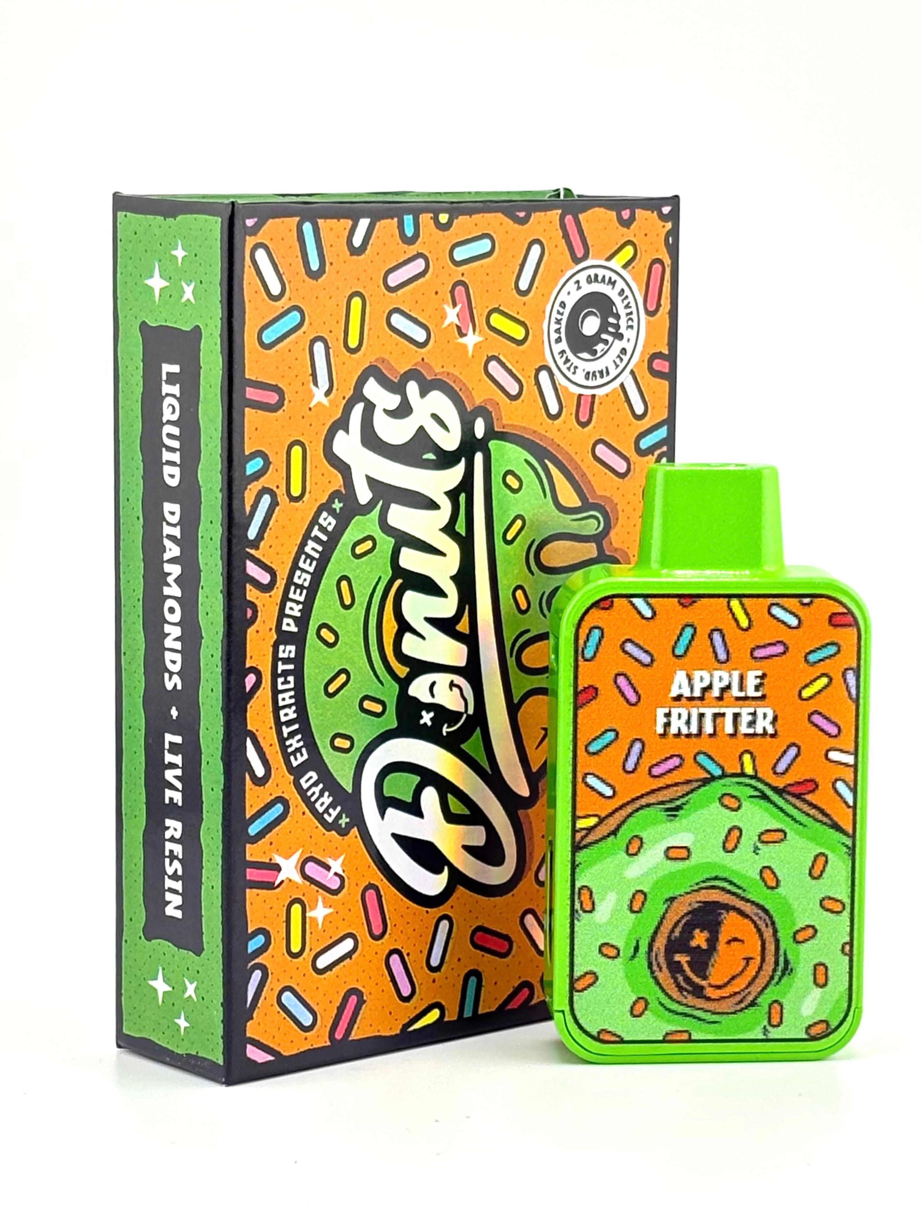 Donuts 2G Apple Fritter Disposable 