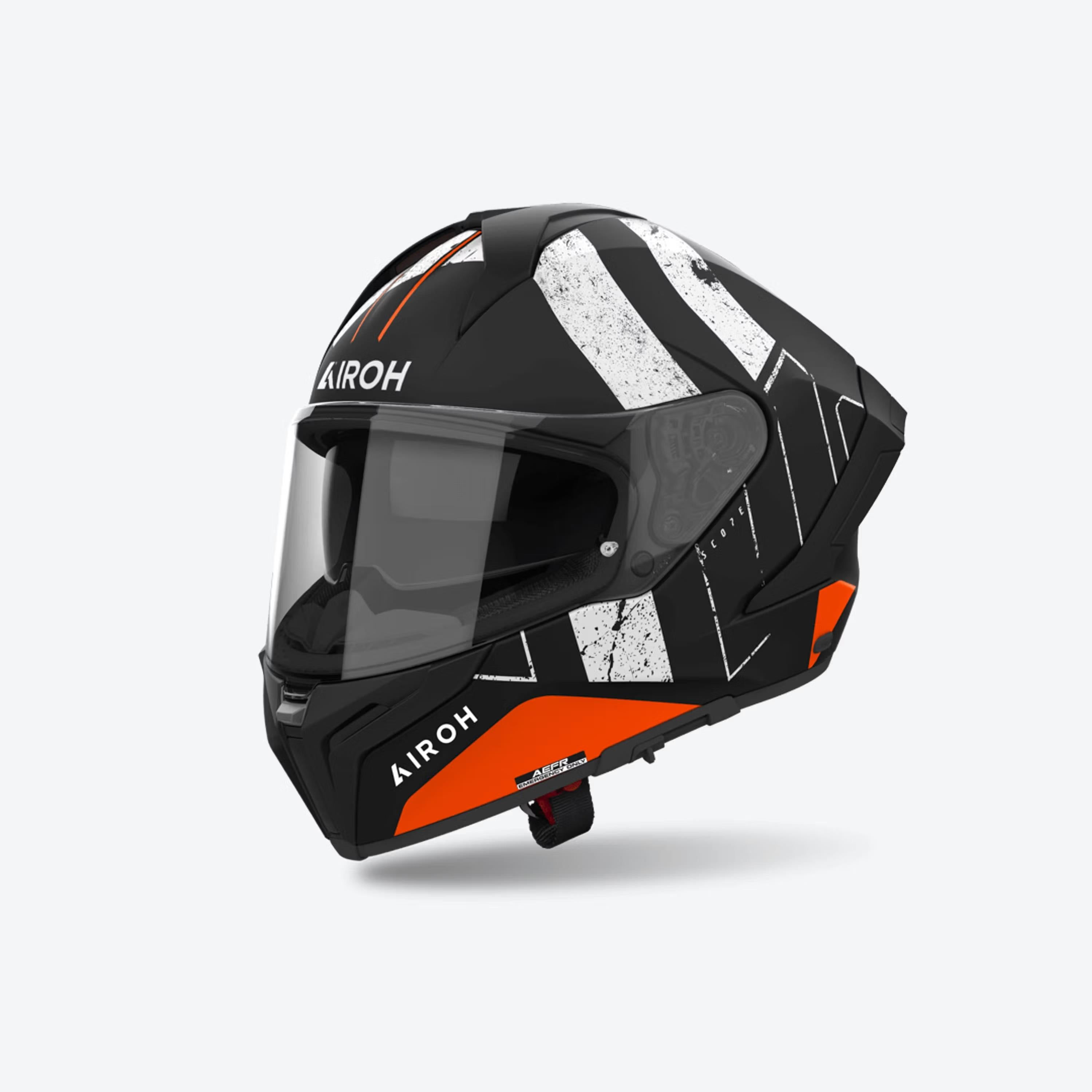 Airoh Matryx Scope Turuncu Kapalı Kask