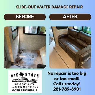 RV Slide Out Floor Repair