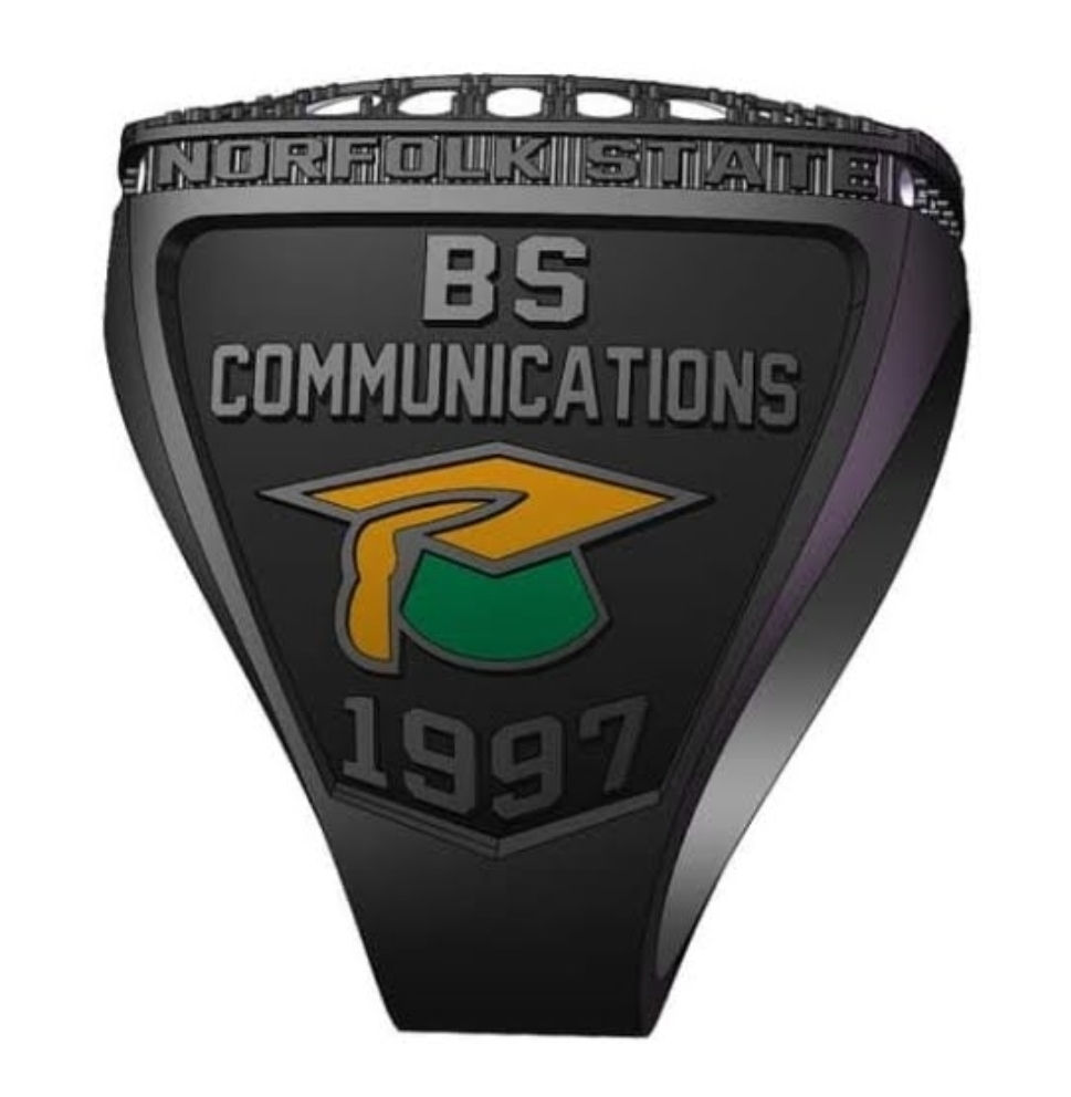 Thumbnail: Norfolk  State University logo ring 