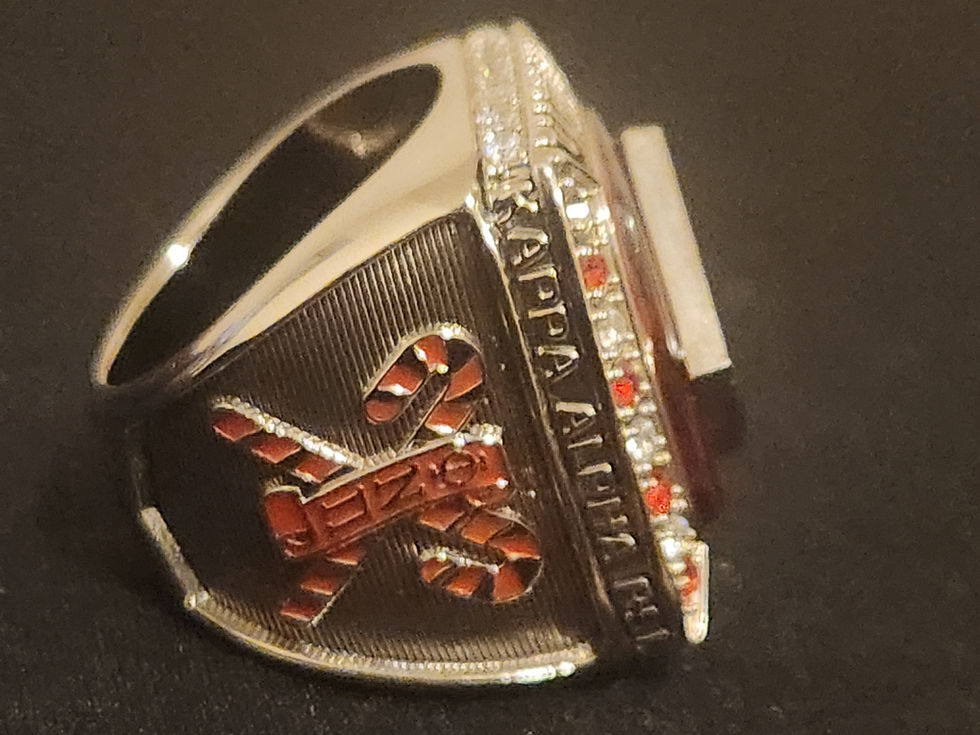 Thumbnail: Square Red Stone  Diamond 'K' Kappa Alpha Psi Fraternity, Inc.