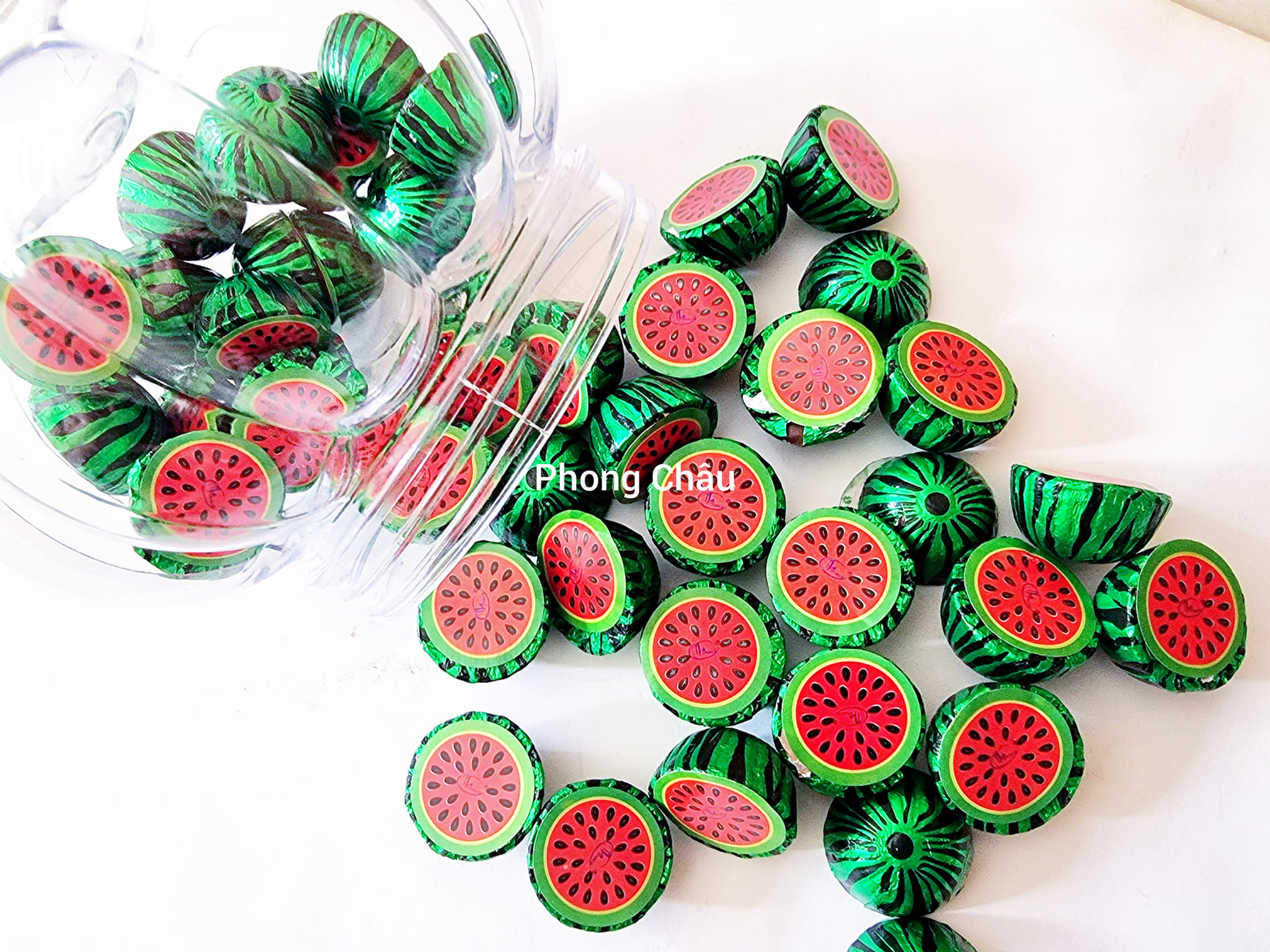 Kẹo Chocolate Hủ Dưa Hấu