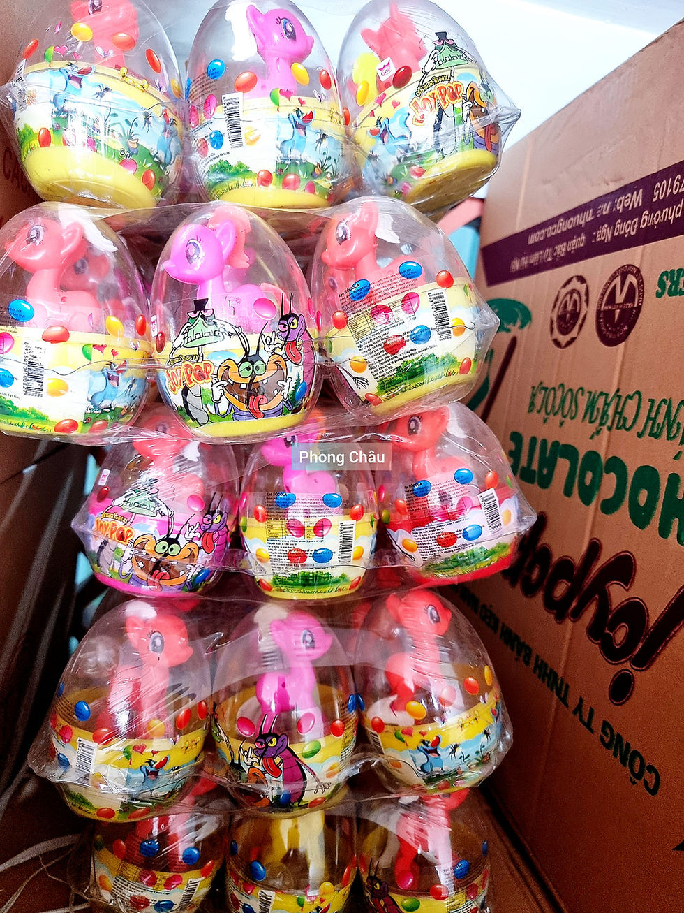 Hình thu nhỏ: Kẹo Chocolate trứng có đèn Joypop Ngựa Trời