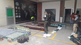 Duro golpe a la distribución de licor adulterado en Cundinamarca