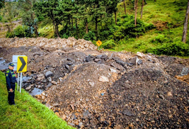 Cundinamarca exige plan estructural para mitigar deslizamiento en la vía al llano