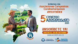 Asociaciones agropecuarias se fortalecerán en Quinto congreso de asociatividad de Cundinamarca