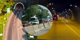 Trancones en vía Bogotá-Girardot por camiones con sustancias peligrosas, concesión explica
