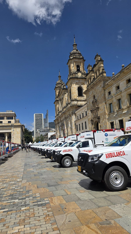 Cundinamarca invierte $6.098 millones en la adquisición de 23 ambulancias
