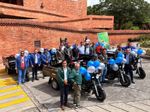 EPC entregó motocargueros para recolección de residuos en Cundinamarca