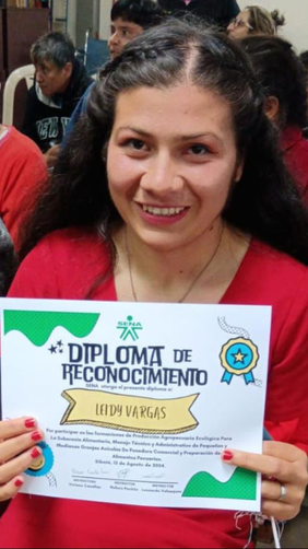 Graduadas en programas agropecuarios Usuarias de José Joaquín Vargas