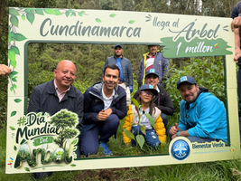 Cundinamarca celebró el Día Mundial del Árbol en Nemocón