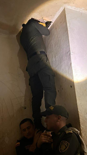 Controles en el centro de traslado por protección de Girardot.