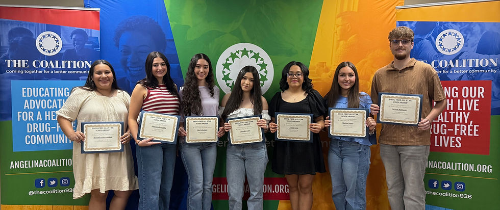 Drug-Free All Star 2026 Scholarship Recipients