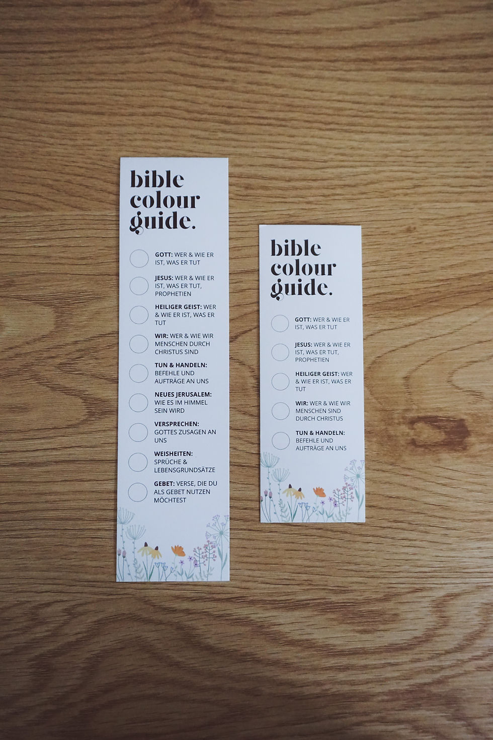 Miniaturbild: Bible Color Guide Blumen - lang