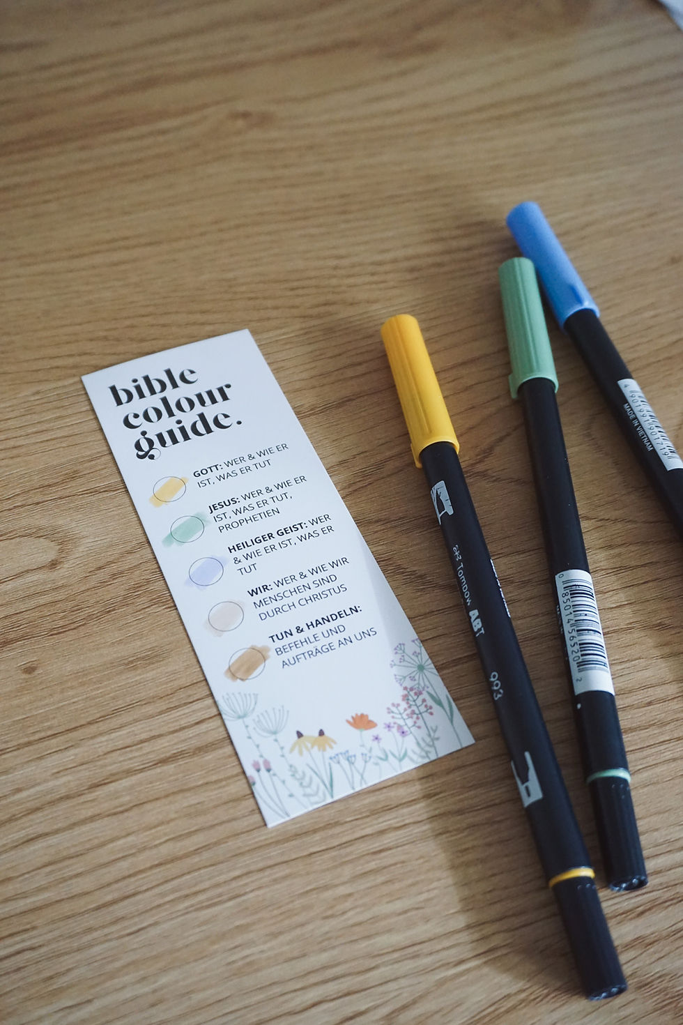 Miniaturbild: Bible Color Guide Blumen - kurz