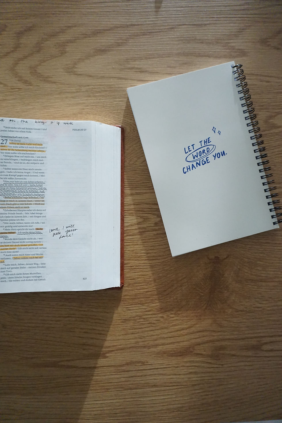 Miniaturbild: Bible Notes Notizbuch - blau