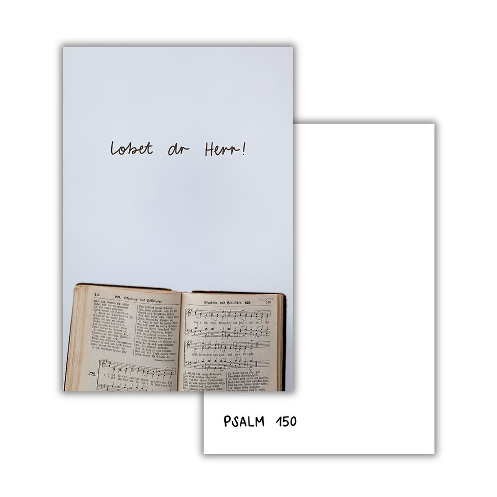 Miniaturbild: Kartenset Psalme