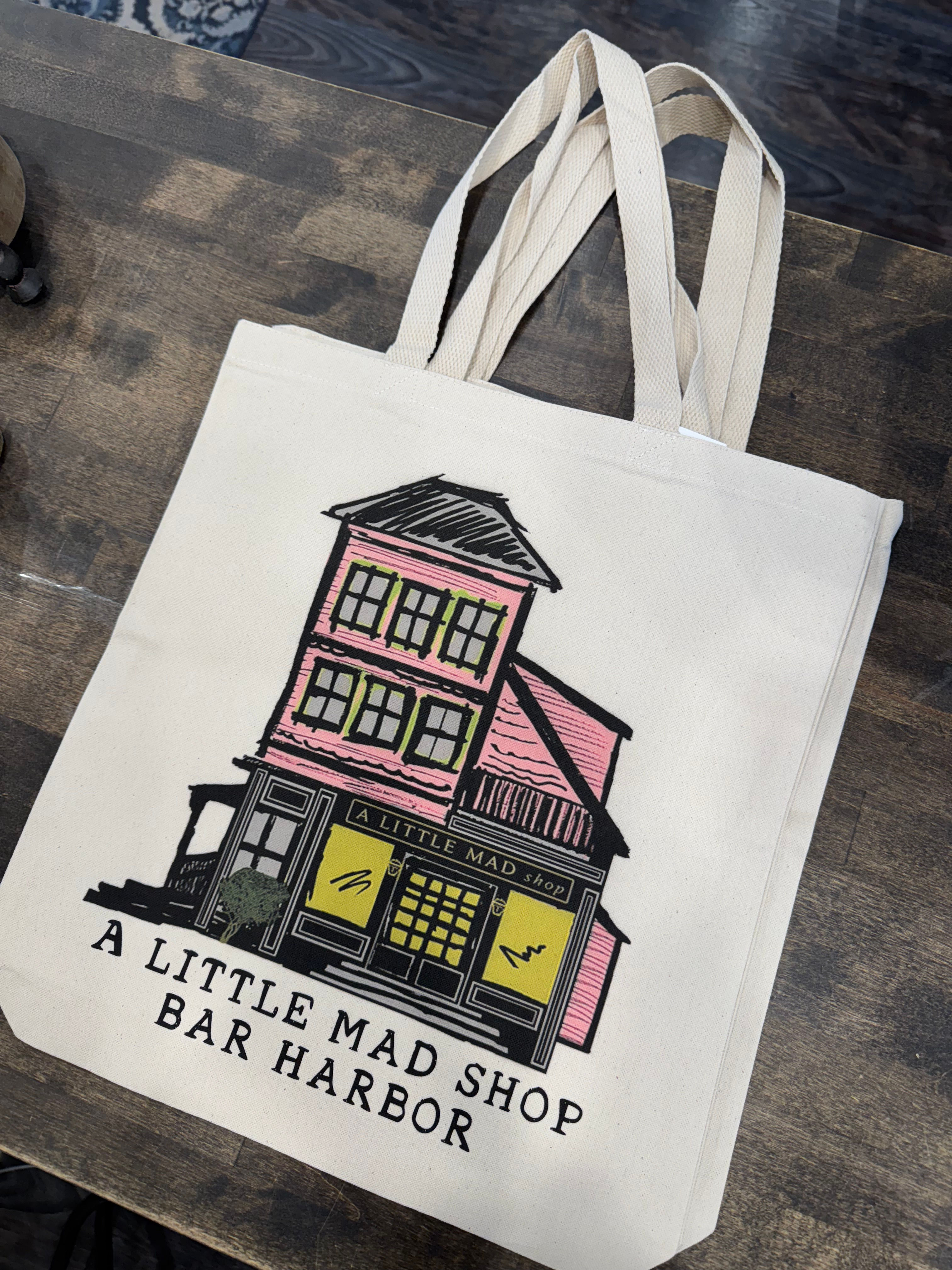A LITTLE MAD SHOP Tote