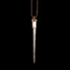 Copper Antique Coffin Nail Necklace