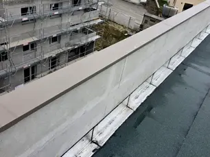 couvertine batiment neuf