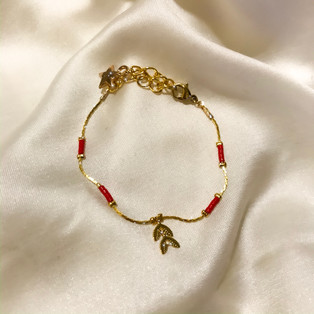 Bracelet serpentine - plaqué or 24 carats - 25,90€