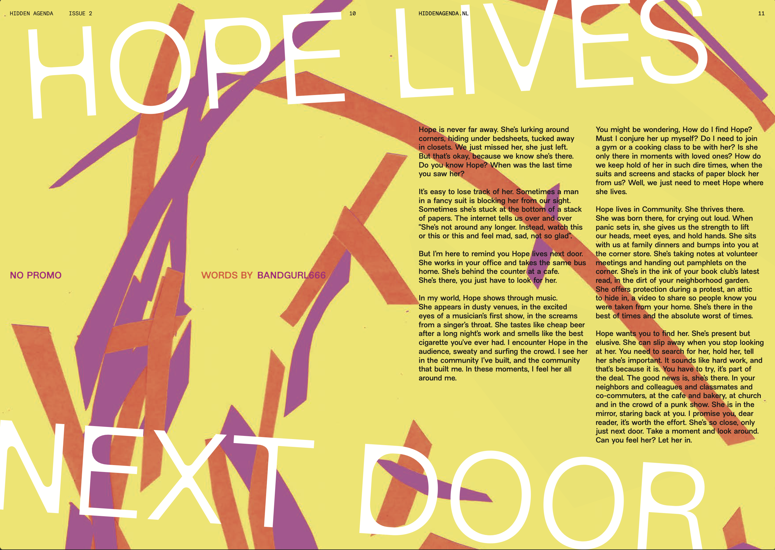 Hope Lives Next Door