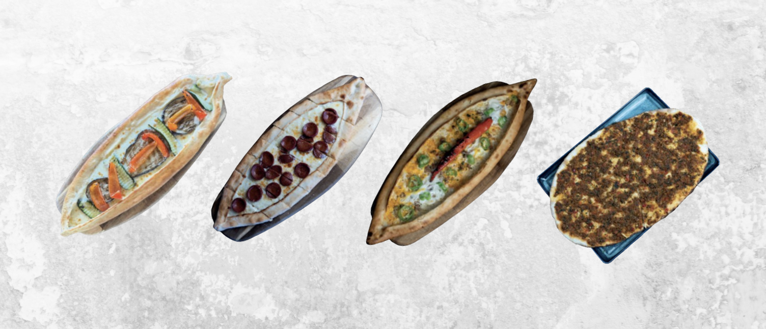 Arranged Food and Objects