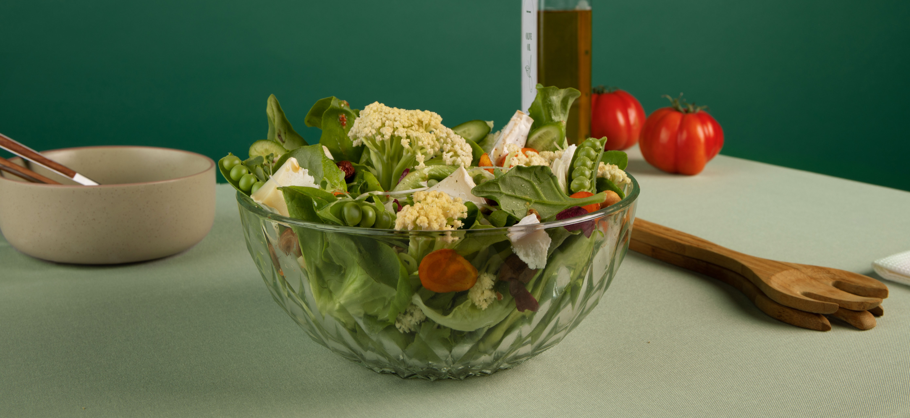 Arranged Food and Objects