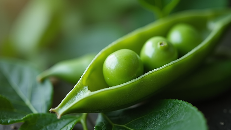 Explore Our Range: Organic Peas and Asian Vegetables