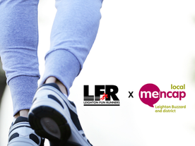 Running straight into Charity of the Year!