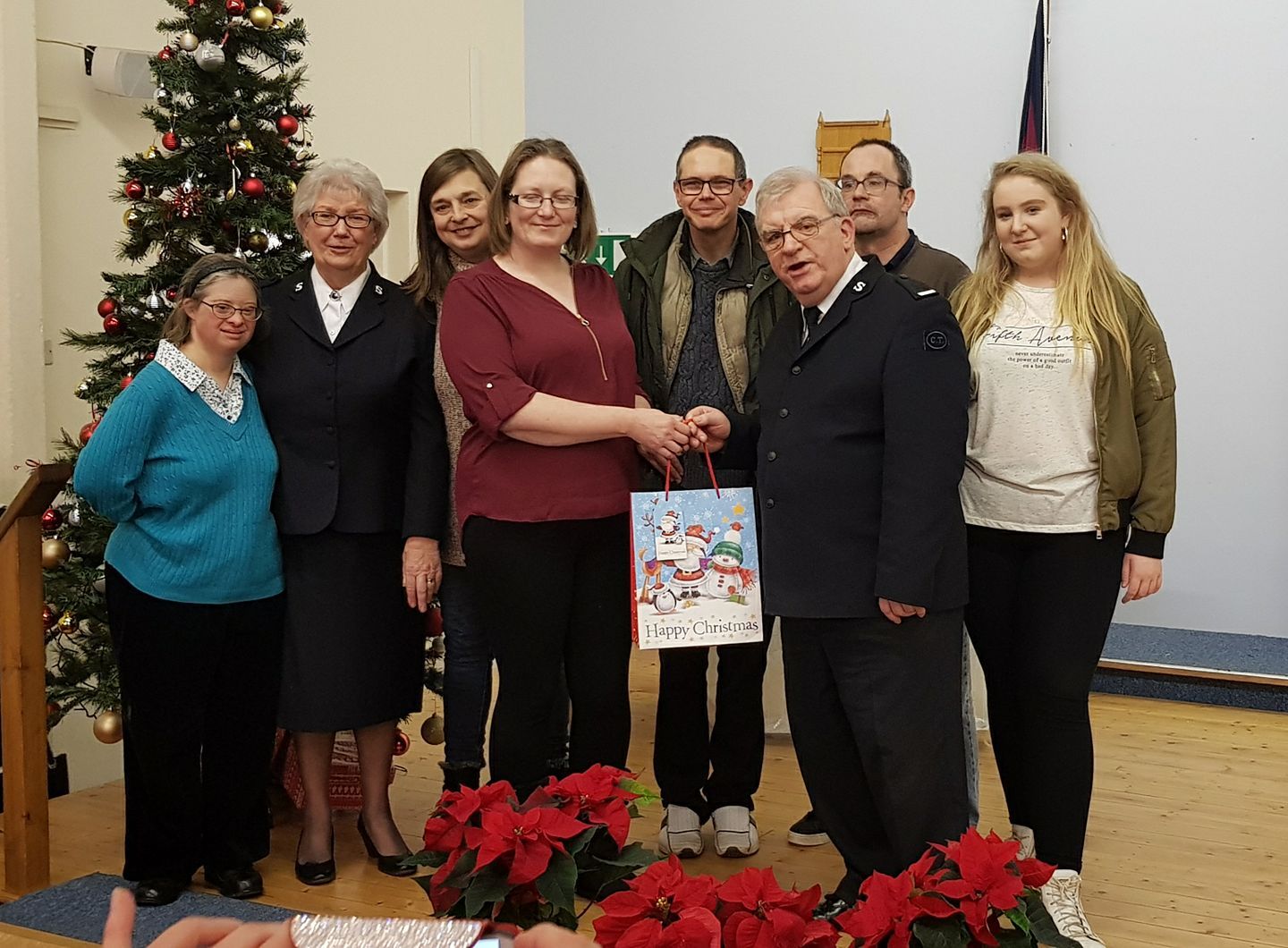 FW - Salvation Army xmas service donation Dec 2017