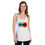 Thumbnail: Freedom Art Rebel Blue Yellow and Red Splatter Women's Racerback Tank
