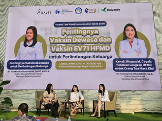 Kalventis Dorong Perlindungan Keluarga melalui Vaksin Dewasa dan Vaksin EV71 HFMD