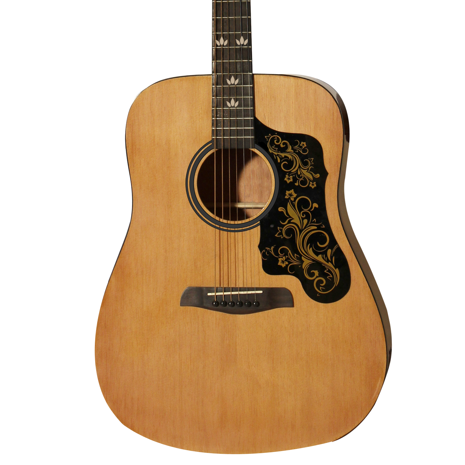 Natural w/ Custom Graphic Pickguard