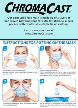 ChromaCast Defense Face Mask