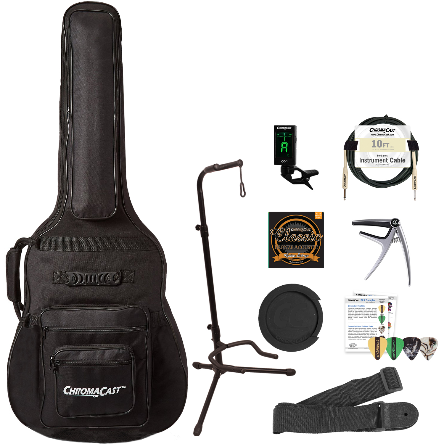 chromacast guitar bag