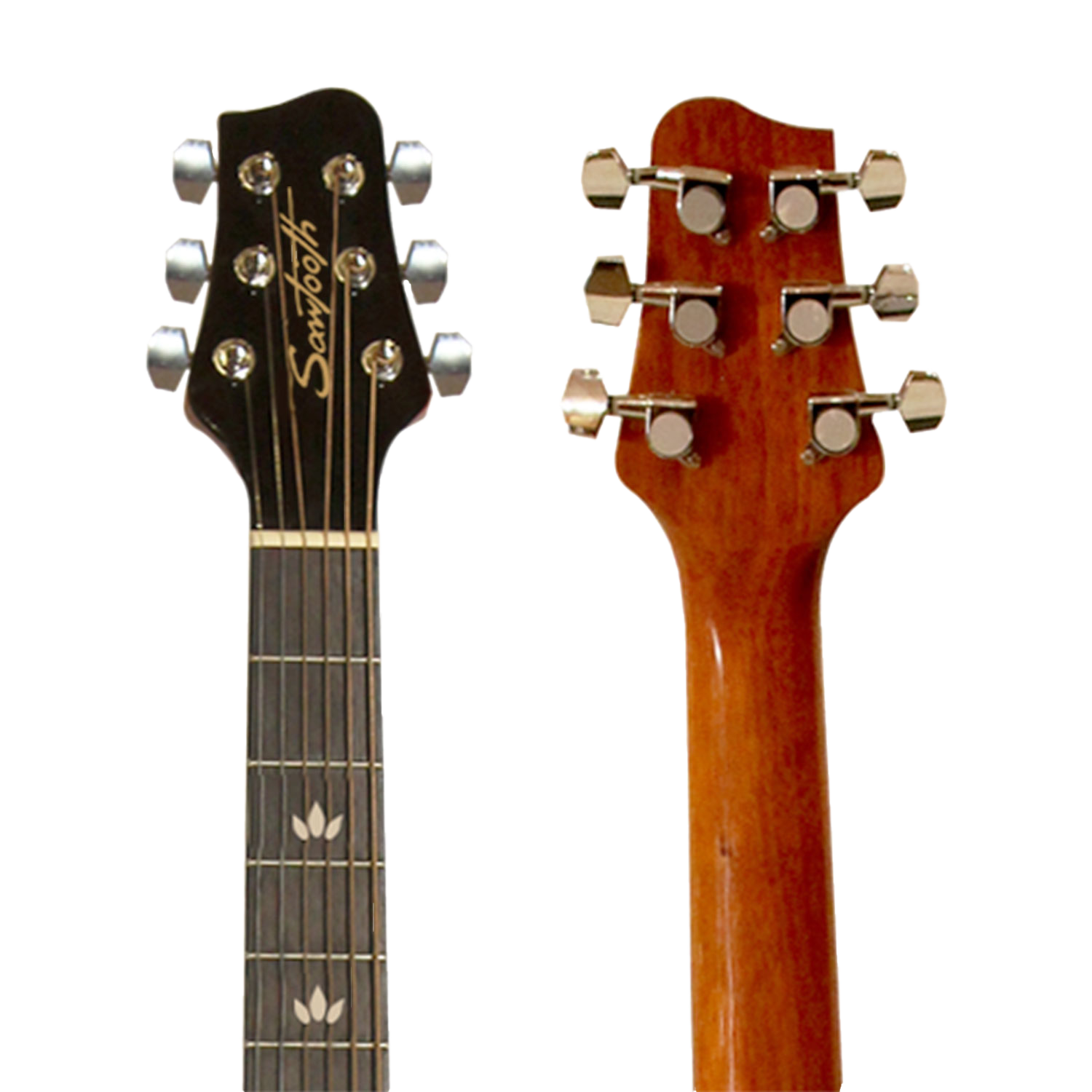 Left Handed Natural w/Custom Graphic