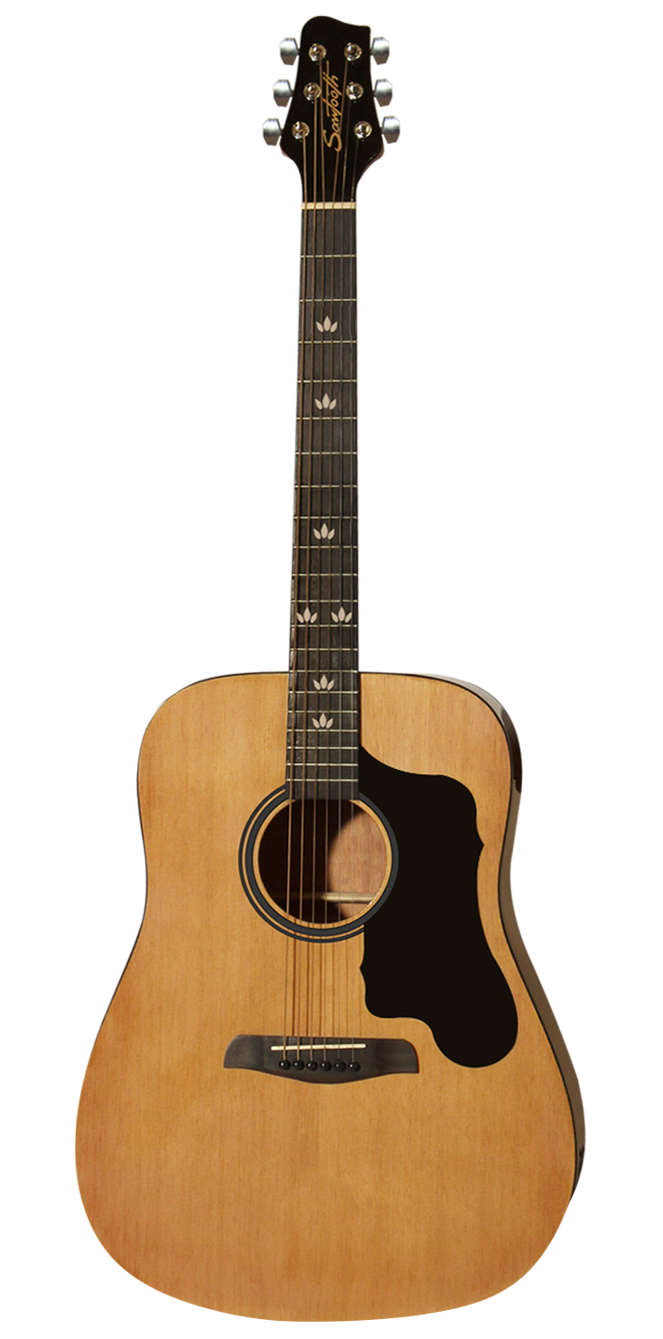 Natural with Black Pickguard