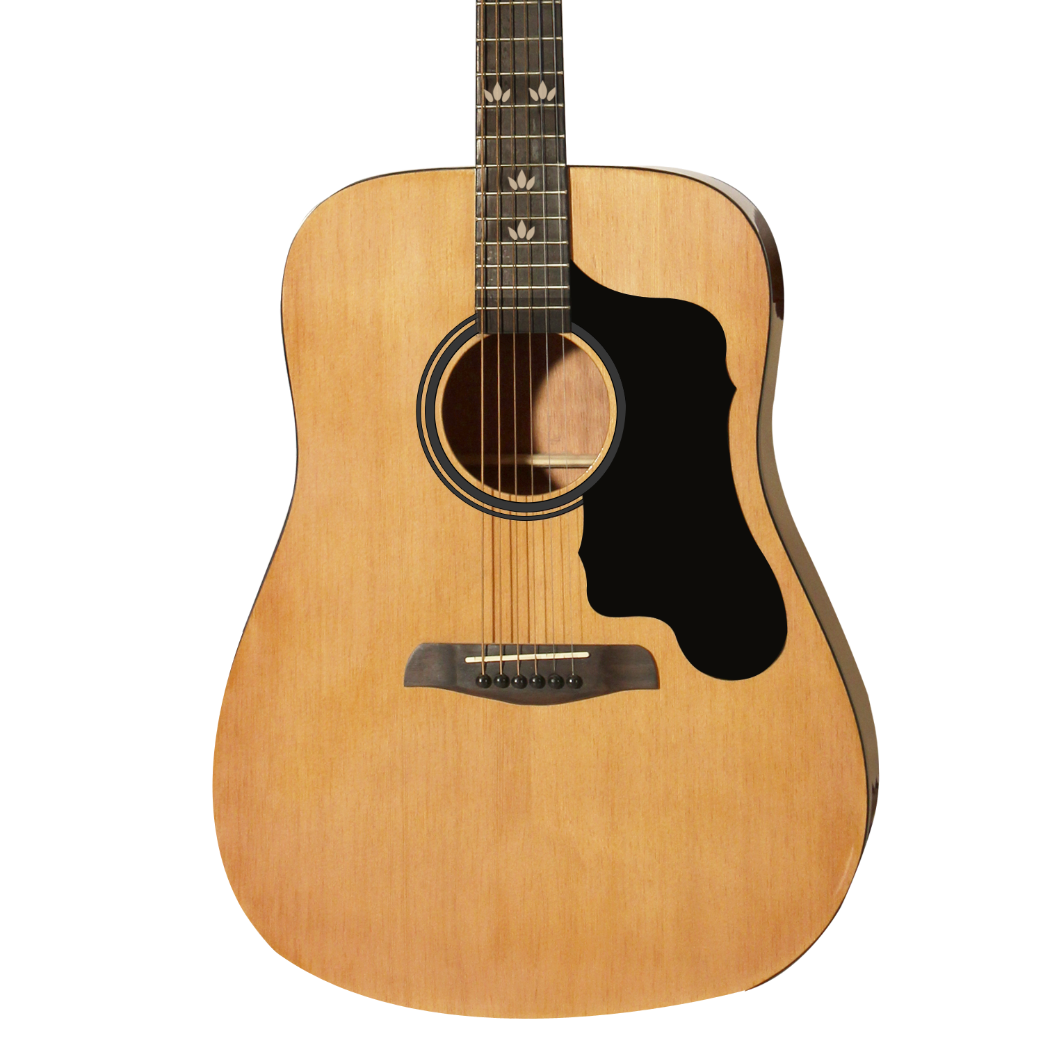 Natural with Black Pickguard