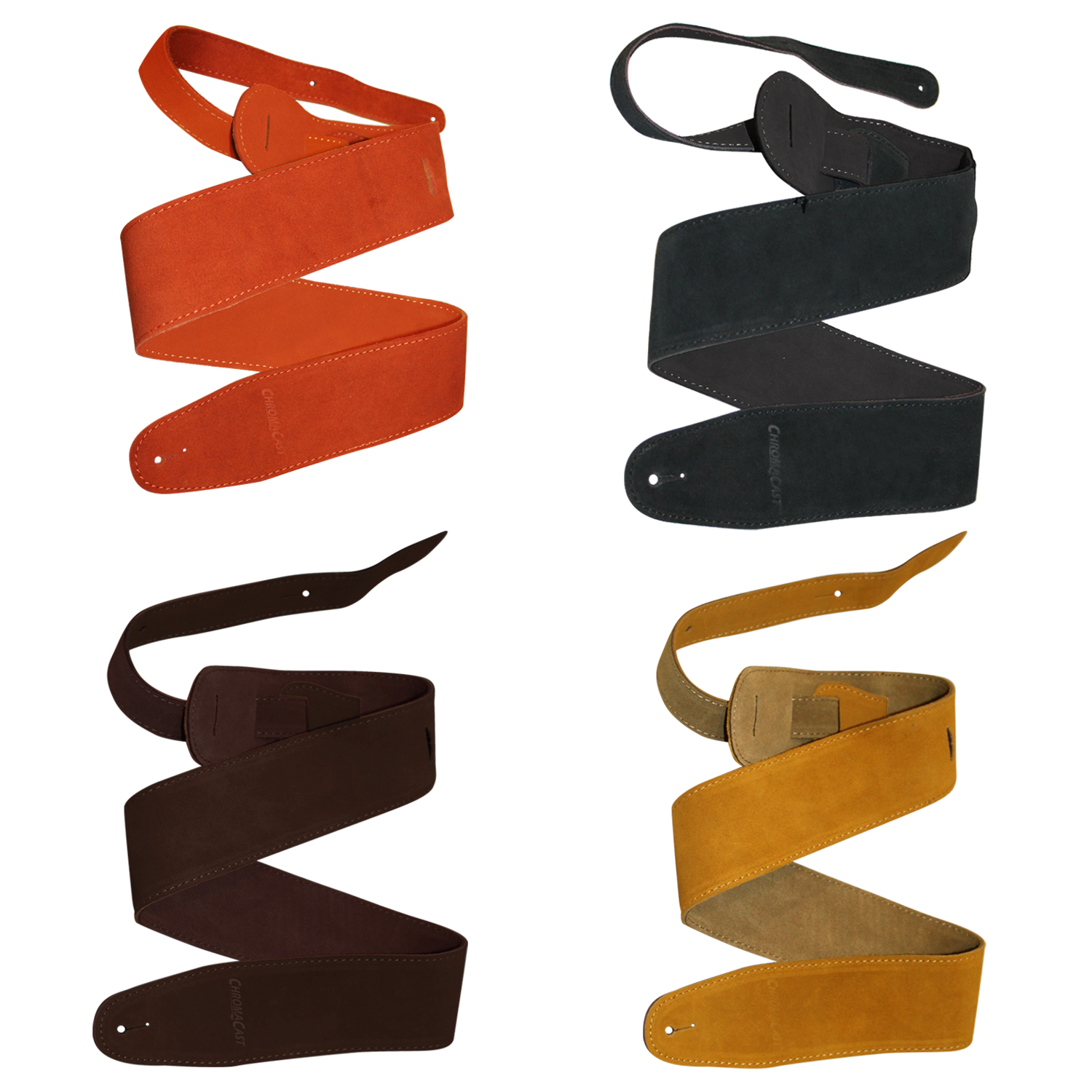 ChromaCast Suede Guitar Straps