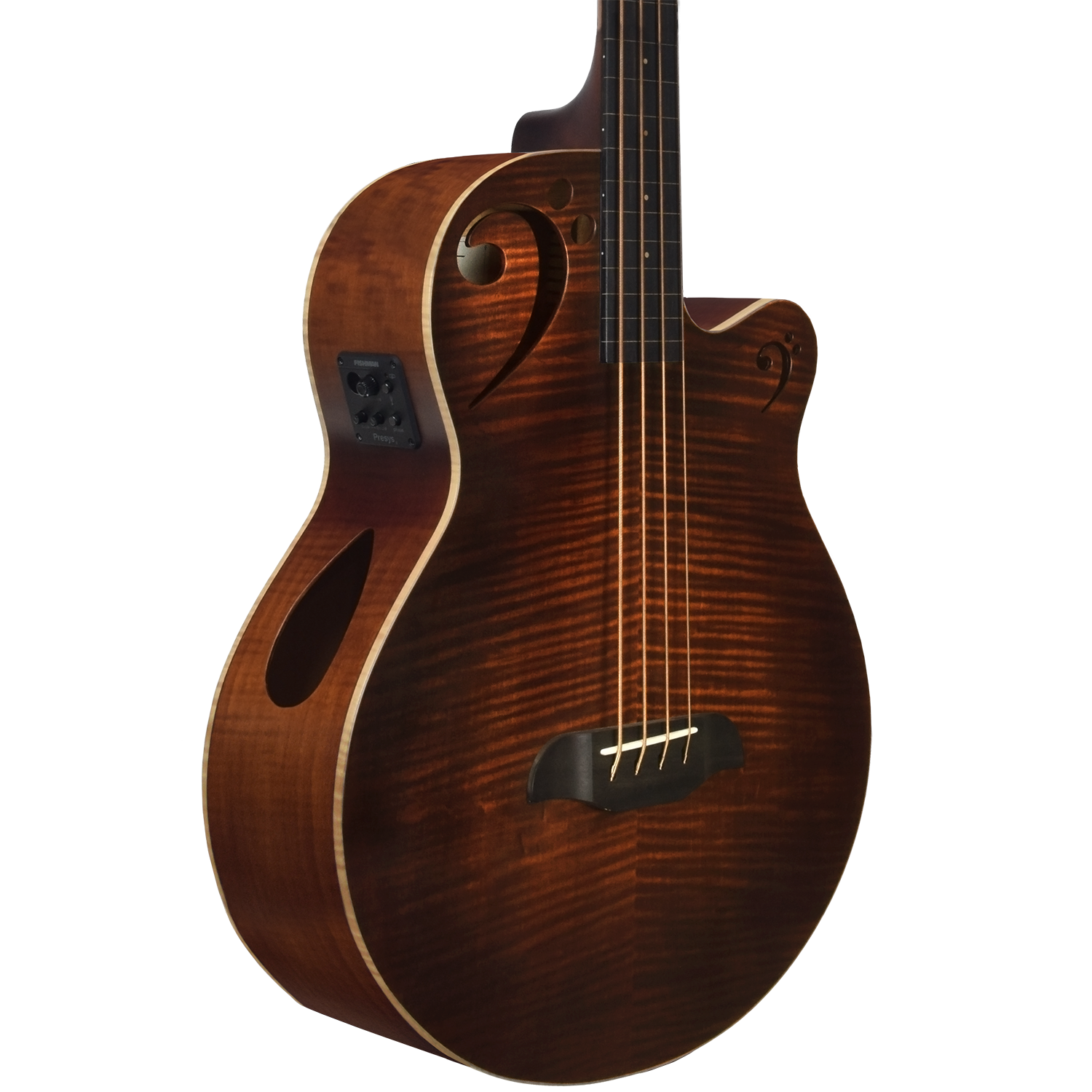 Sawtooth AcousticElectric Bass Guitars