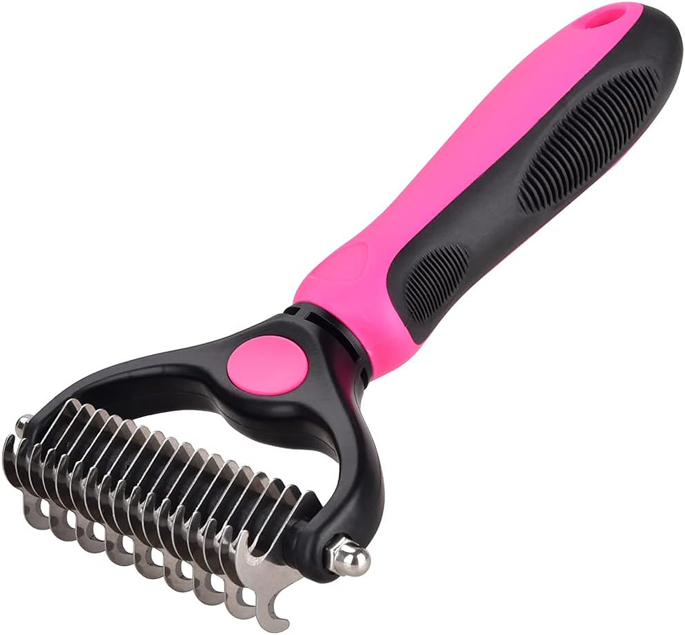 Fur-Busting Friendship Tool: The 2-Sided Comb for Furry Disasters!