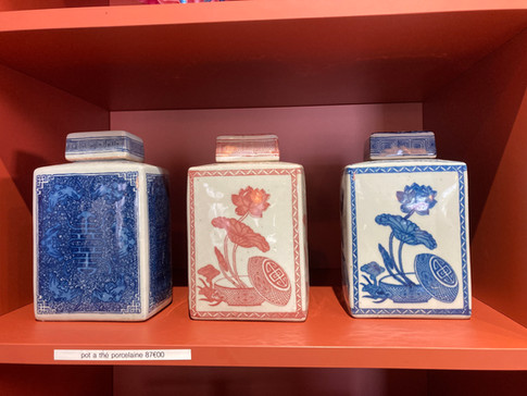 Pots à thé en porcelaine
Marque : Asiatides